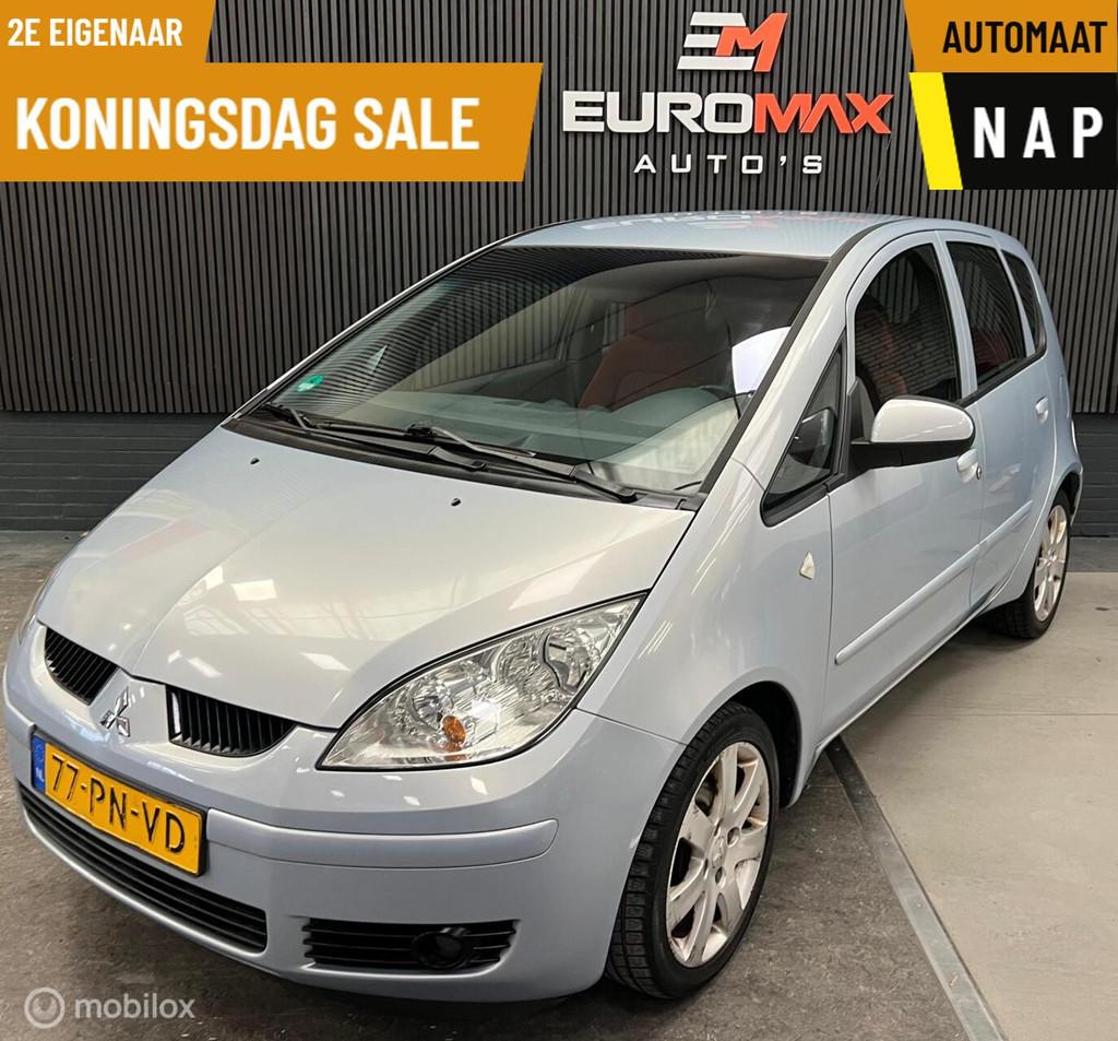 Mitsubishi Colt 1.5 2e Eigenaar - NAP - Automaat - Airco, 970 kg, Stof, 4 cilinders, Blauw