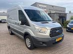 Ford Transit L2 H2 2.2 Tdci export/schade/airco/cam/sensor, 13 km/l, Euro 5, Stof, Zwart