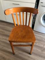 Vintage houten cafestoel, Ophalen, Gebruikt, Bruin, Eén