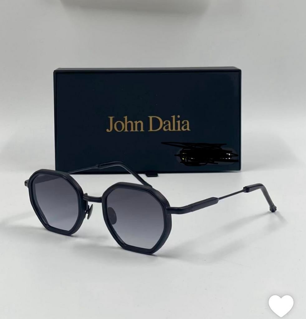 JOHN DALIA AXEL Zonnebrillen - Top Kwaliteit, Overige merken, Zonnebril, Zwart, Nieuw