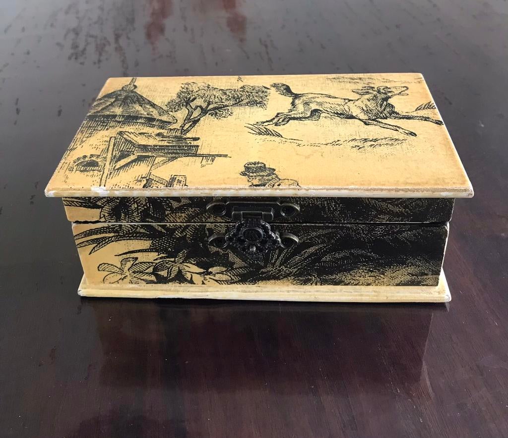 Sieraden kistje / doosje, Antiek en Kunst, Curiosa en Brocante, Ophalen of Verzenden