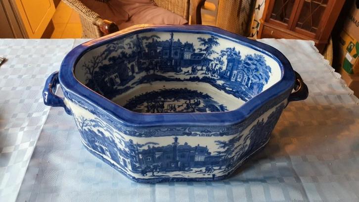 Uniek Grote Antieken Engelse Delfsblauwe bak, de maten zijn., Antiek en Kunst, Antiek | Keramiek en Aardewerk, Ophalen