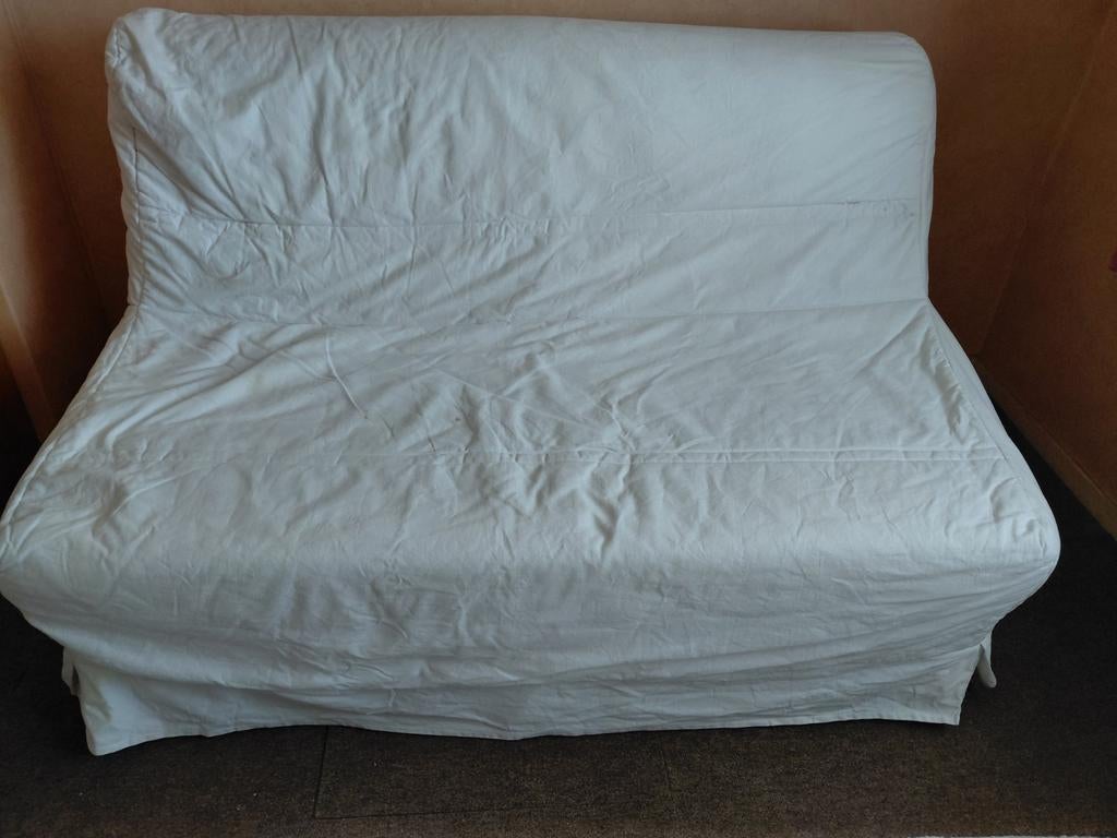 Ikea Lycksele slaapbank 140x200, Huis en Inrichting, Slaapkamer | Slaapbanken, Ophalen, Gebruikt, Tweepersoons, 140 cm