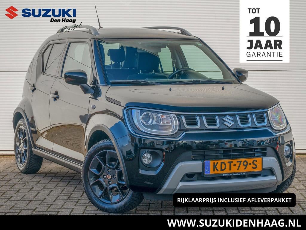 Suzuki Ignis 1.2 Select | Automaat | Smart Hybrid | Apple Ca, Gebruikt, Euro 6, 4 cilinders, Zwart