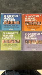 De Grootste Vlaamse Superhits (4CD), Ophalen of Verzenden, Zo goed als nieuw, Levenslied of Smartlap