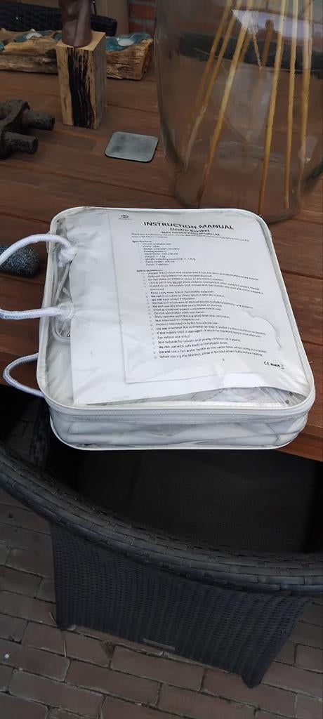 Electrische deken nieuw € 20, Ophalen of Verzenden, Nieuw, Eenpersoons