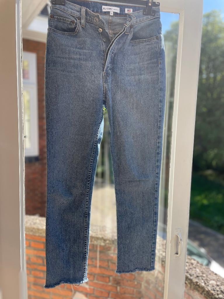 Re/Done Originals jeans 721-3WHRAC2 in classic stone mt 27, W27 (confectie 34) of kleiner, Gedragen, Re/done, Verzenden