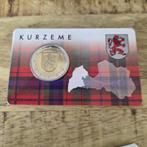 Letland 2017: Kurzeme Coincard, Postzegels en Munten, Munten | Europa | Euromunten, Ophalen of Verzenden, Overige landen, 2 euro