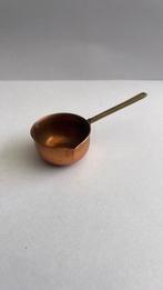 KLM koperen steelpannetje miniatuur, Ophalen of Verzenden, Koper