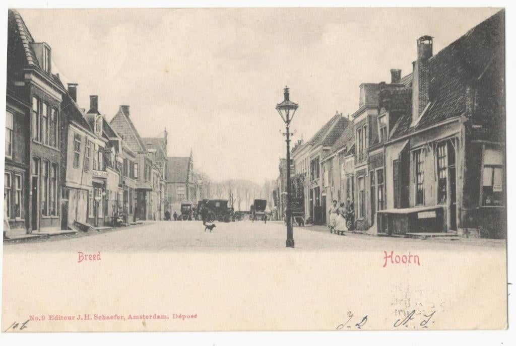 -Hoorn- Dal-7   Breed, Verzamelen, Verzenden, Voor 1920, Gelopen, Noord-Holland