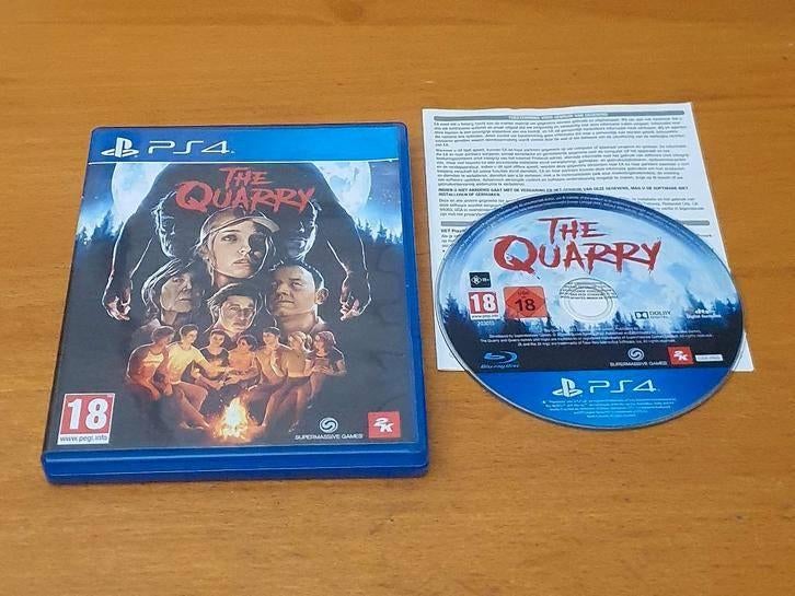 PS4 | The Quarry, Spelcomputers en Games, Games | Sony PlayStation 4, Gebruikt, Avontuur en Actie, 1 speler, Vanaf 18 jaar, Ophalen of Verzenden