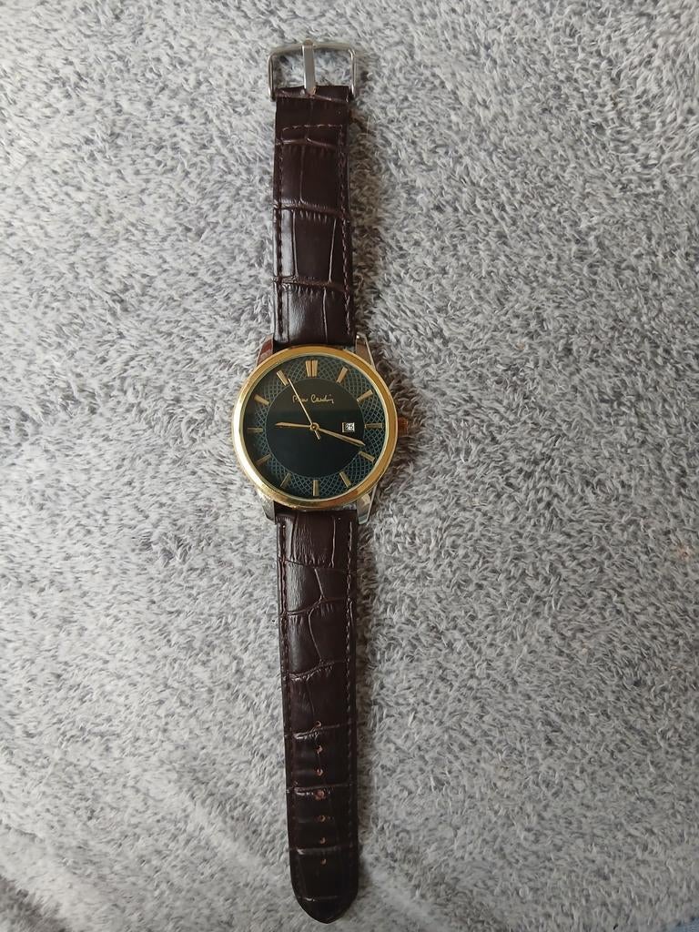 Heren horloge Pierre Cardin, Ophalen of Verzenden, Leer, Overige merken