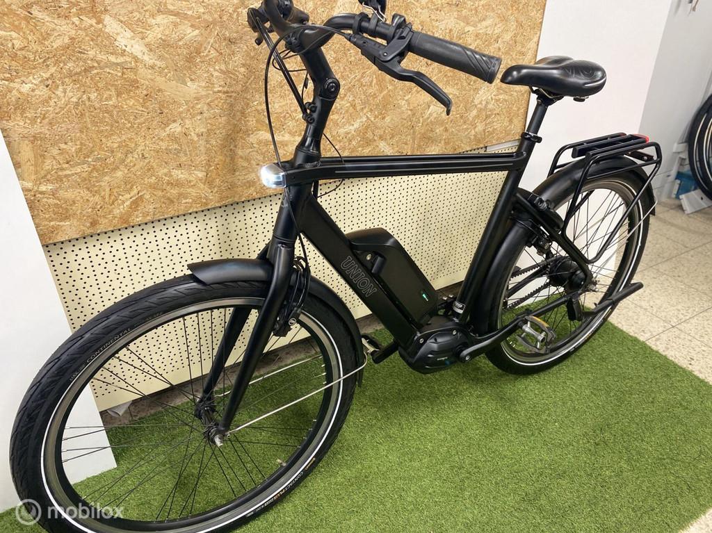 UNION E-LITE SHIMANO MIDDENMOTOR HERENFIETS 57 CM BELT DRIVE, Overige merken, Union, Union, Union