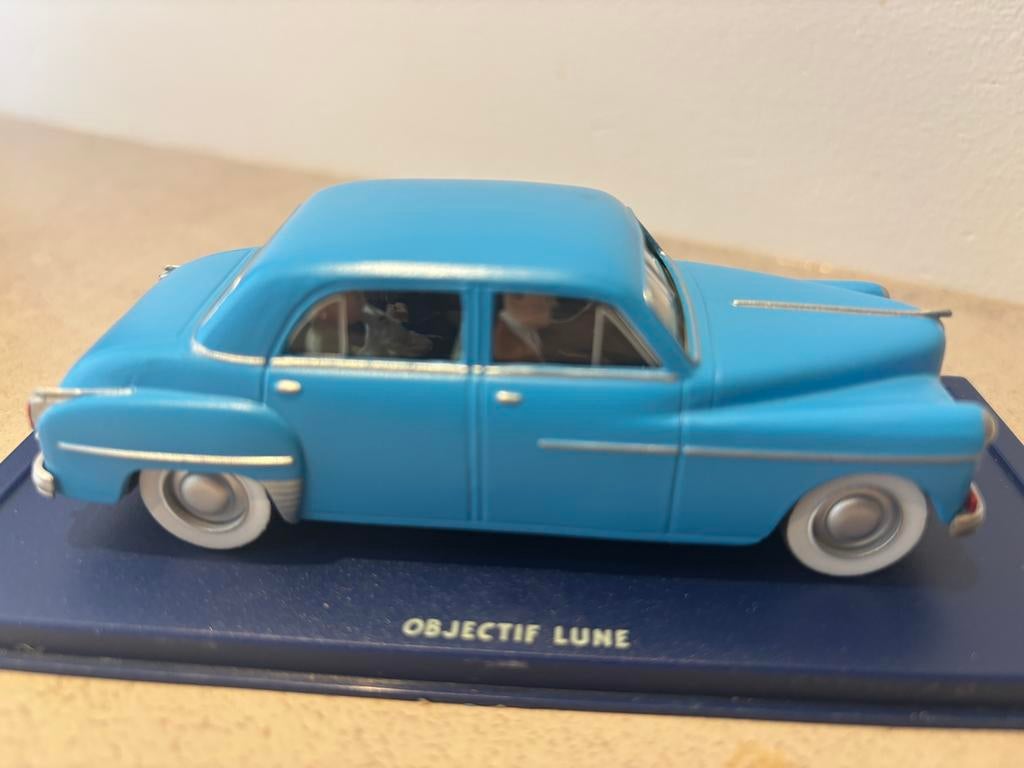 Kuifje auto Objectif Lune, Verzamelen, Ophalen of Verzenden, Kuifje, Beeldje of Figuurtje