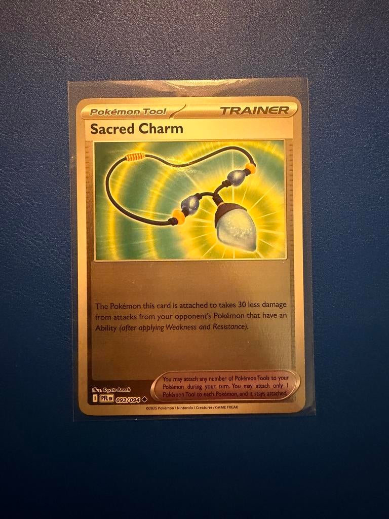 Sacred Charm 093/094 reversed holo Phantasmal Flames, Verzenden, Zo goed als nieuw