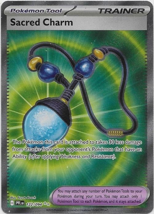 Phantasmal Flames,  Sacred Charm [full-art] 122/94, Verzenden, Nieuw, Losse kaart