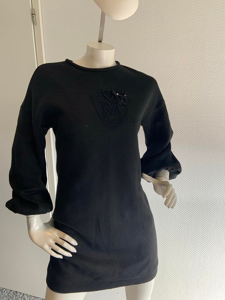 Monnalisa jurk met steentjes maat m, Ophalen of Verzenden, Zo goed als nieuw, Maat 38/40 (M), Zwart