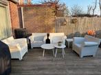Kartell Bubble Club set: 4 fauteuils en tafel, Ophalen, Gebruikt, Kunststof