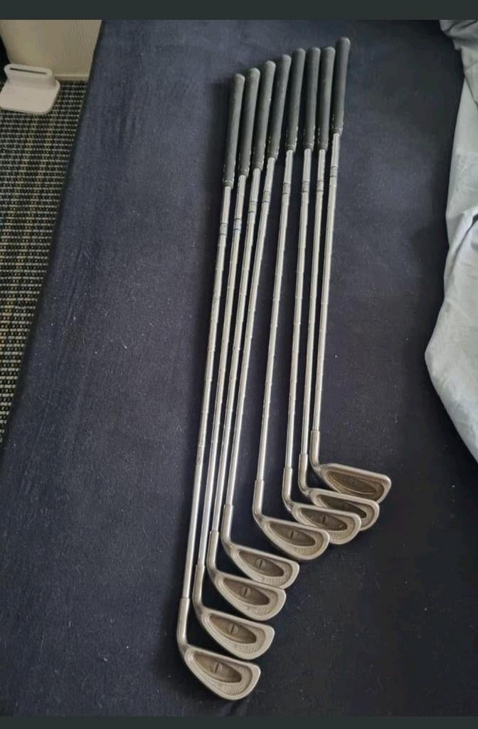 Ping Eye Cat stalen 3,4,5,6,7,8,W,S, goede gebruikte staat., Sport en Fitness, Golf, Ophalen of Verzenden, Gebruikt, Club, Ping