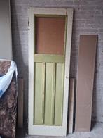 Oude houten paneeldeur 67,5 x 211,5 x 3,5 cm, Ophalen, Gebruikt, Minder dan 80 cm, Binnendeur