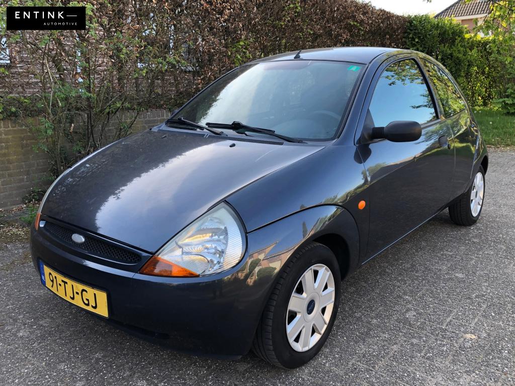 Ford Ka 1.3 I 44KW 2006 | Airco | Ingeruilde auto, Auto's, Voorwielaandrijving, 1299 cc, Stof, Airbags