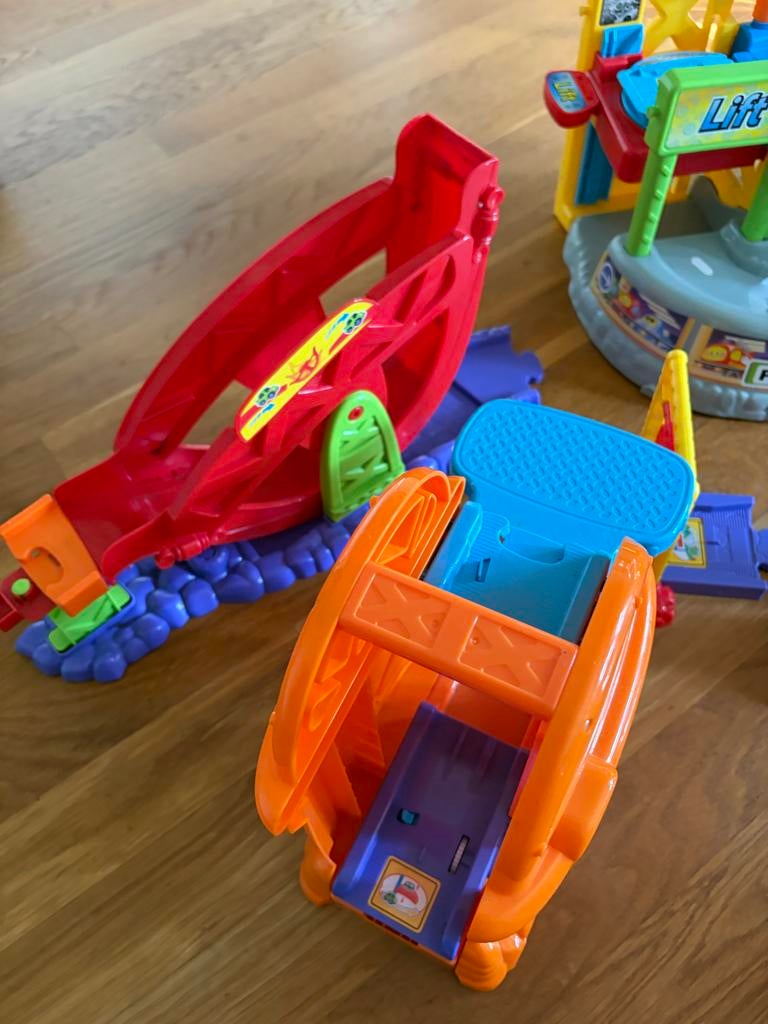 VTech Toet Toet Auto's Banen & Garage Diverse Set, Ophalen, Gebruikt, 2 tot 4 jaar
