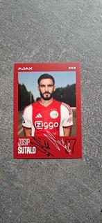 Spelerskaart met handtekening; Josip Sutalo # Ajax 25/26, Ophalen of Verzenden, Nieuw, Ajax, Spelerskaart