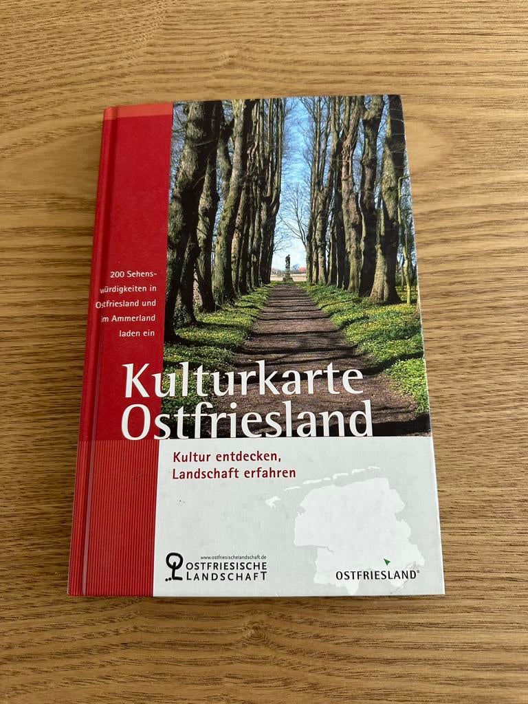 Kulturkarte Ostfriesland., Ophalen of Verzenden, Gelezen