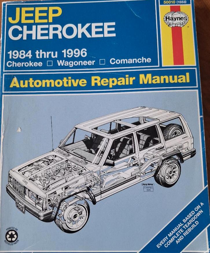 JEEP CHEROKEE technische beschrijving, Boeken, Techniek, Zo goed als nieuw, Autotechniek, Ophalen of Verzenden