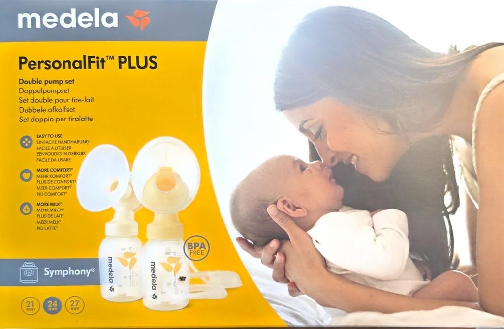 Medela basisset PersonalFit Plus - schild 24 zgan, Ophalen of Verzenden, Zo goed als nieuw, Borstkolf
