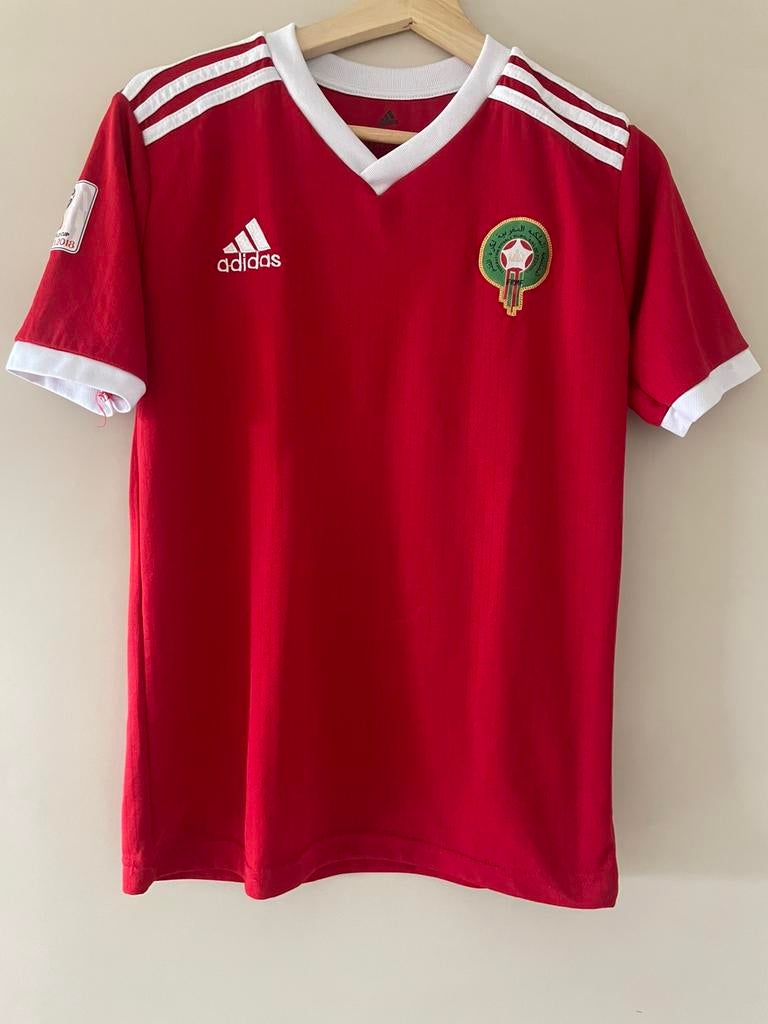 Marokko Adidas shirt Fifa World Cup Russia 2018 maat S, Ophalen of Verzenden, Zo goed als nieuw, Shirt
