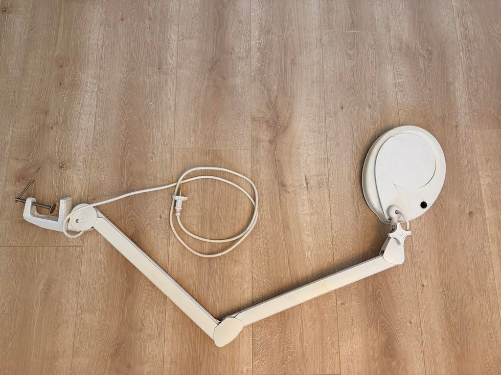 Witte loeplamp, Ophalen of Verzenden, Gebruikt, Loeplamp