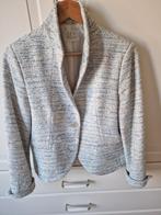 Purdey Bouclé Blazer Maat 40 - Zacht Blauw/Roomwit, Purdey, Verzenden
