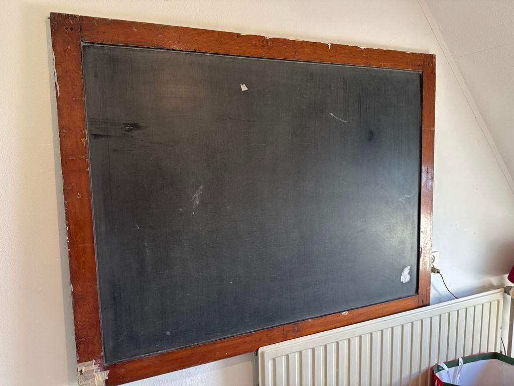 krijtbord schoolbord 130x100cm, Diversen, Schoolborden, Ophalen, Krijtbord