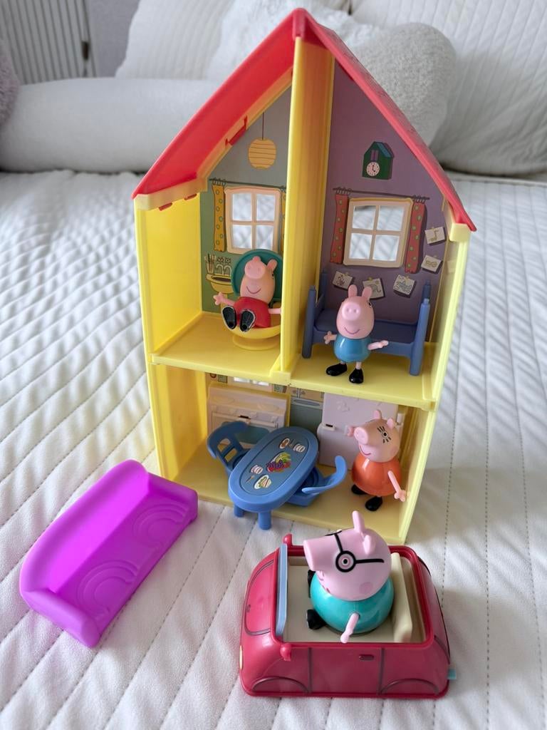 Peppa Pig Speelhuis, Ophalen, Zo goed als nieuw, Poppenhuis