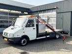 Iveco Daily 35.12S-395 Open laadbak Autotransporter Pick-up, Auto's, Bestelauto's, Euro 2, Gebruikt, Zwart, 4 cilinders