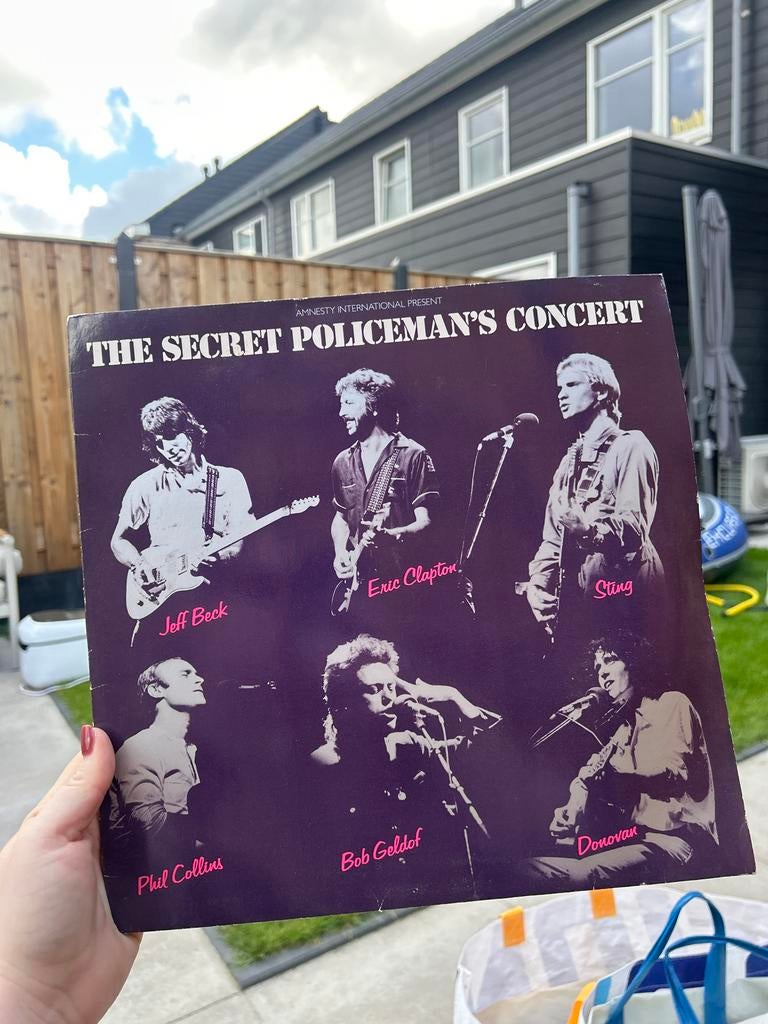 The Secret Policeman's Concert LP - Diverse Artiesten, Cd's en Dvd's, Gebruikt, 1980 - 1989, Ophalen of Verzenden, Complilatie