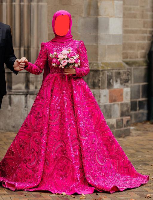 Henna jurk maat 38/40, Overige typen, Zo goed als nieuw, Roze, Ophalen