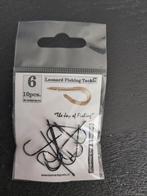 Leonard Fishing Tackle Hi Carbon Hooks Black aberdeen, Ophalen of Verzenden, Nieuw, Haak
