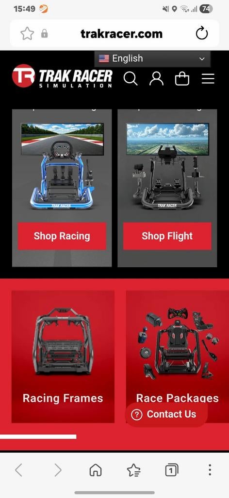 Trak Racer Racing Frame - nieuw, 1 speler, Ophalen, Nieuw, Racen en Vliegen