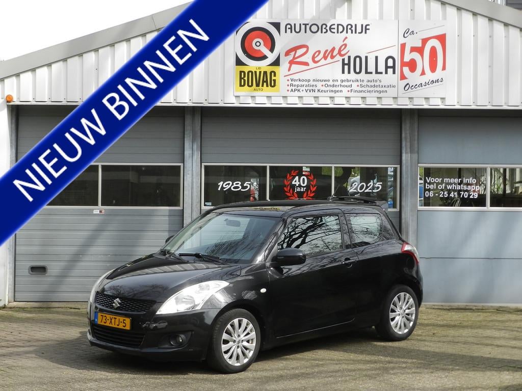 Suzuki Swift 1.2 3Drs Exclusive EASSS Climate & Cruise contr, Stof, Gebruikt, 400 kg, Origineel Nederlands