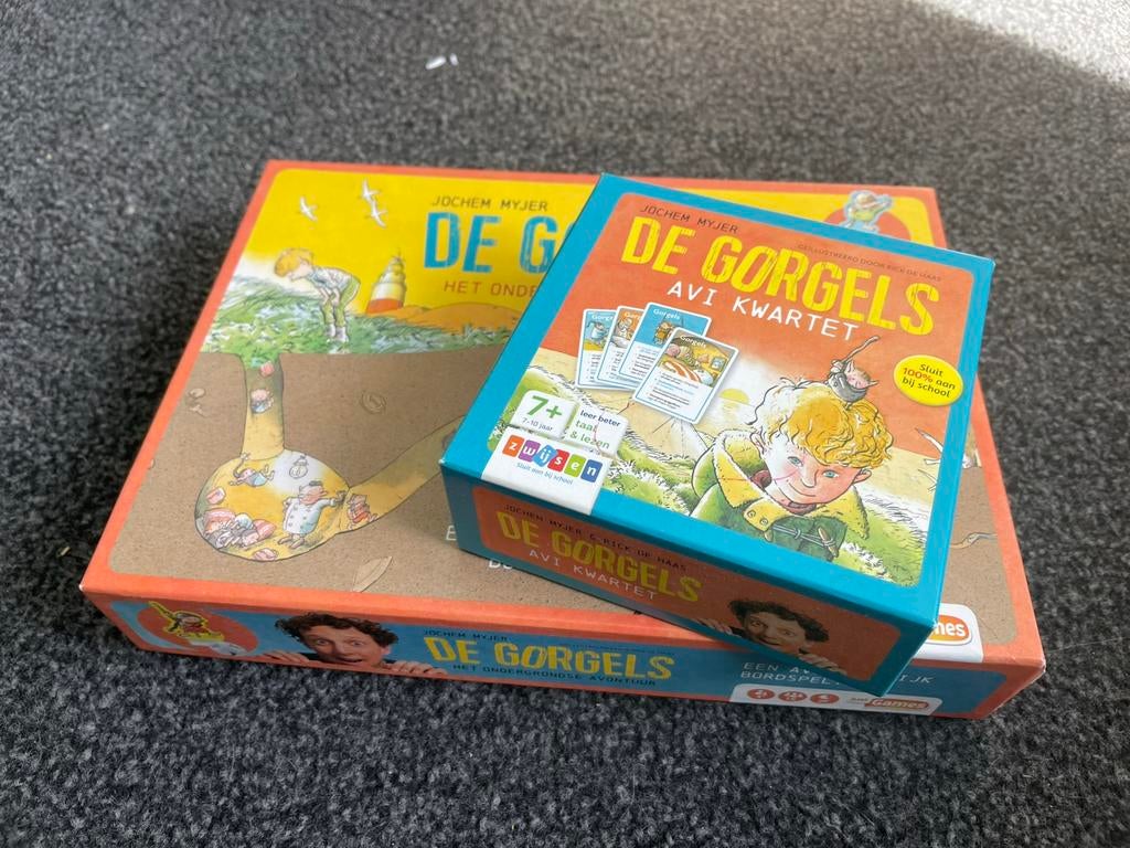De gorgels - het bordspel en kwartet, Ophalen of Verzenden, Nieuw