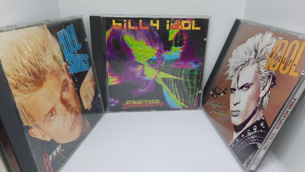 Partij van 3 Billy Idol CD's Muziek Albums, Cd's en Dvd's, Cd's | Rock, Gebruikt, Poprock, Ophalen of Verzenden