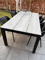 Tuintafel Cyprus 180x100 cm | Grey | Aluminium + Polywood, Ophalen, Zo goed als nieuw, Rechthoekig, Aluminium