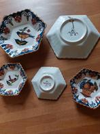 Antieke Makkum aardewerk schalen - Handgeschilderd, Antiek en Kunst, Ophalen