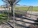 Te koop 2 hele mooi voetbalgoals, voetbaldoelen, Sport en Fitness, Voetbal, Maat XS of kleiner, Ophalen, Gebruikt, Overige typen