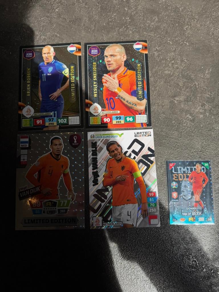 4x XXL limited editions van nederland panini, Ophalen of Verzenden, Zo goed als nieuw, Meerdere plaatjes