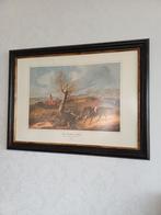 Mooi schilderij ..jacht tafereel, Ophalen