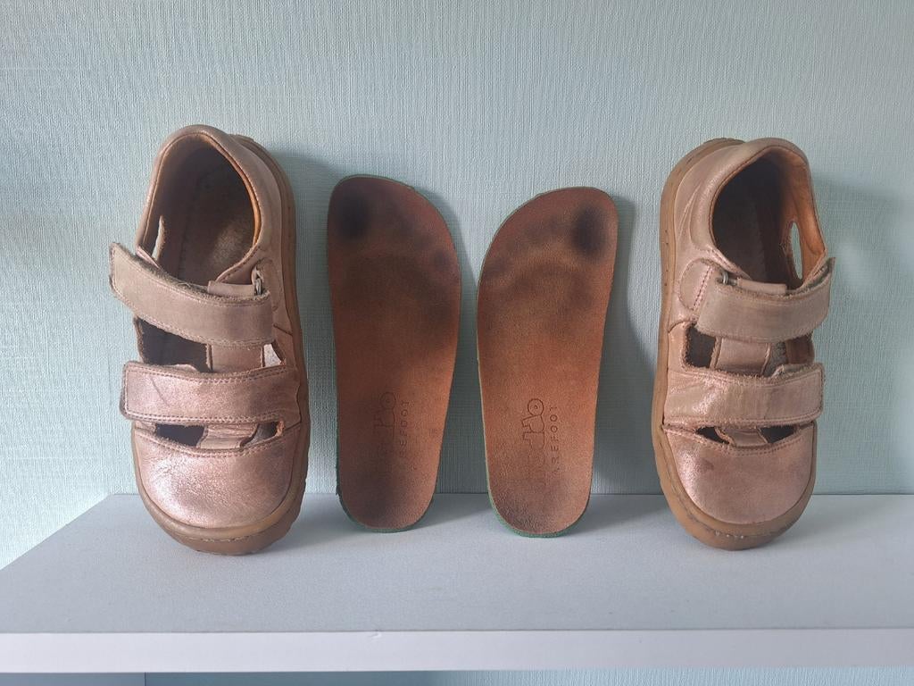 Froddo Barefoot sandalen maat 30 van leer, Gebruikt, Froddo, Meisje, Schoenen