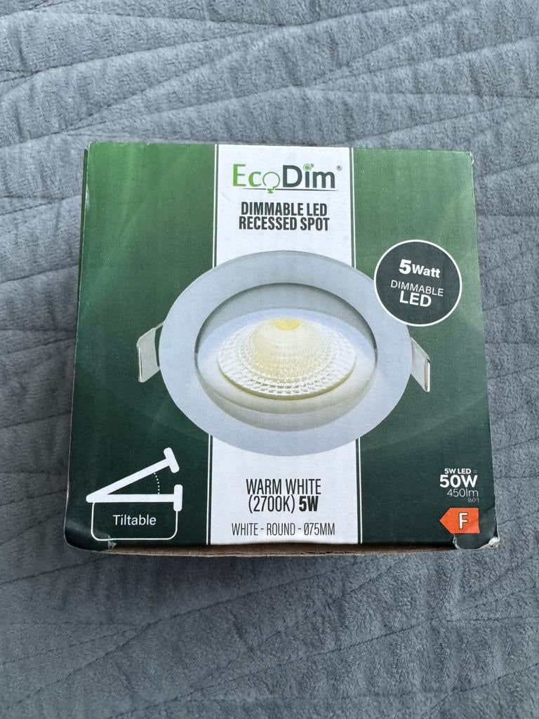 Nieuwe dimmbare led spots te koop !, Huis en Inrichting, Lampen | Spots, Metaal of Aluminium, Nieuw, Ophalen of Verzenden, Led